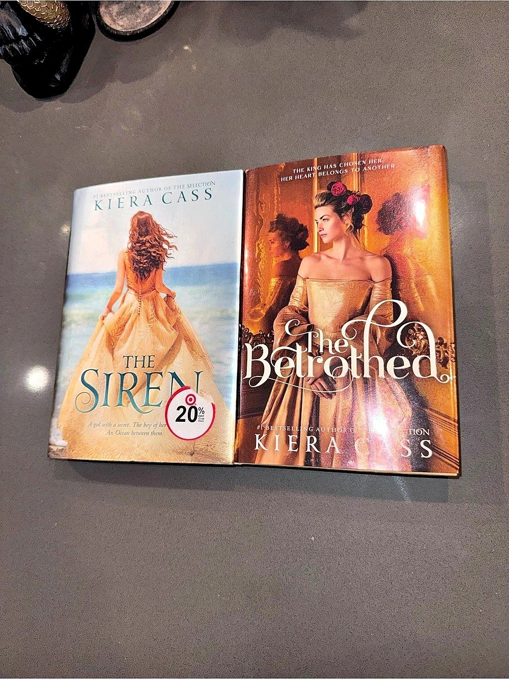 Kiera Cass The Siren & The Betrothed 2-Book Bundle Hardcover Set